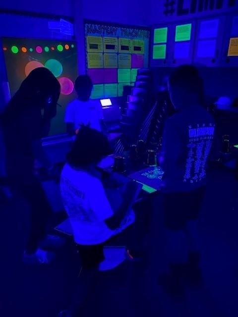 6th Grade Glow Math - October 2022